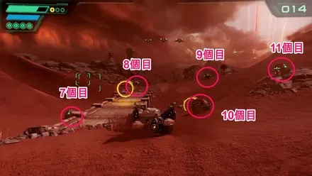 7~11個目