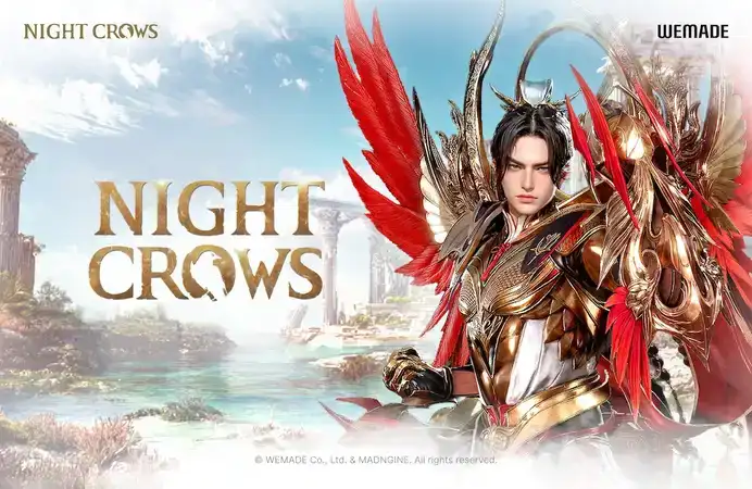WEMADE、『Night Crows(ナイトクロウ)』IP新作の年内リリースを目指し開発本格化｜全世界累計売上約820億円・累計ユーザー数1,400万人のヒットIPを、PC・モバイル両対応の新作MMORPGとして展開