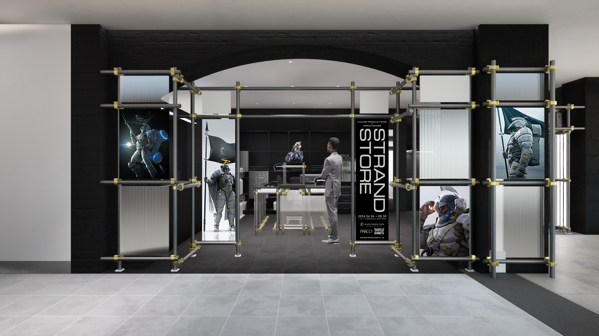 【取材レポート・デススト】渋谷PARCO「KOJIMA PRODUCTIONS STRAND STORE」取材レポート!限定コラボグッズやフードなど見どころを紹介