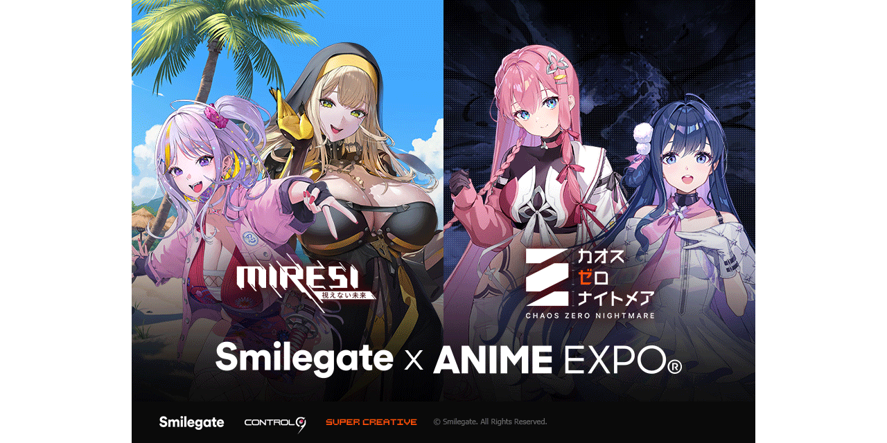 『カオスゼロナイトメア』『MIRESI』がアニメエキスポ 2026に出展!ブース詳細と特別イベント情報を公開
