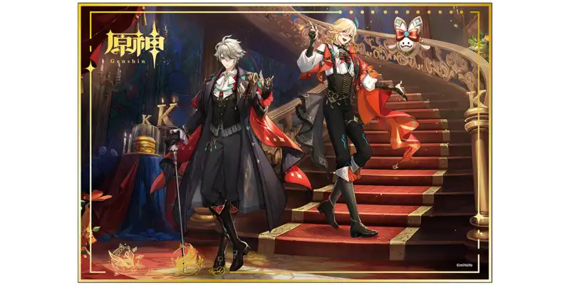 『原神』のアルハイゼンとカーヴェの新作グッズが、6月20日発売！ さらに、アニメイトではフェアを開催!!