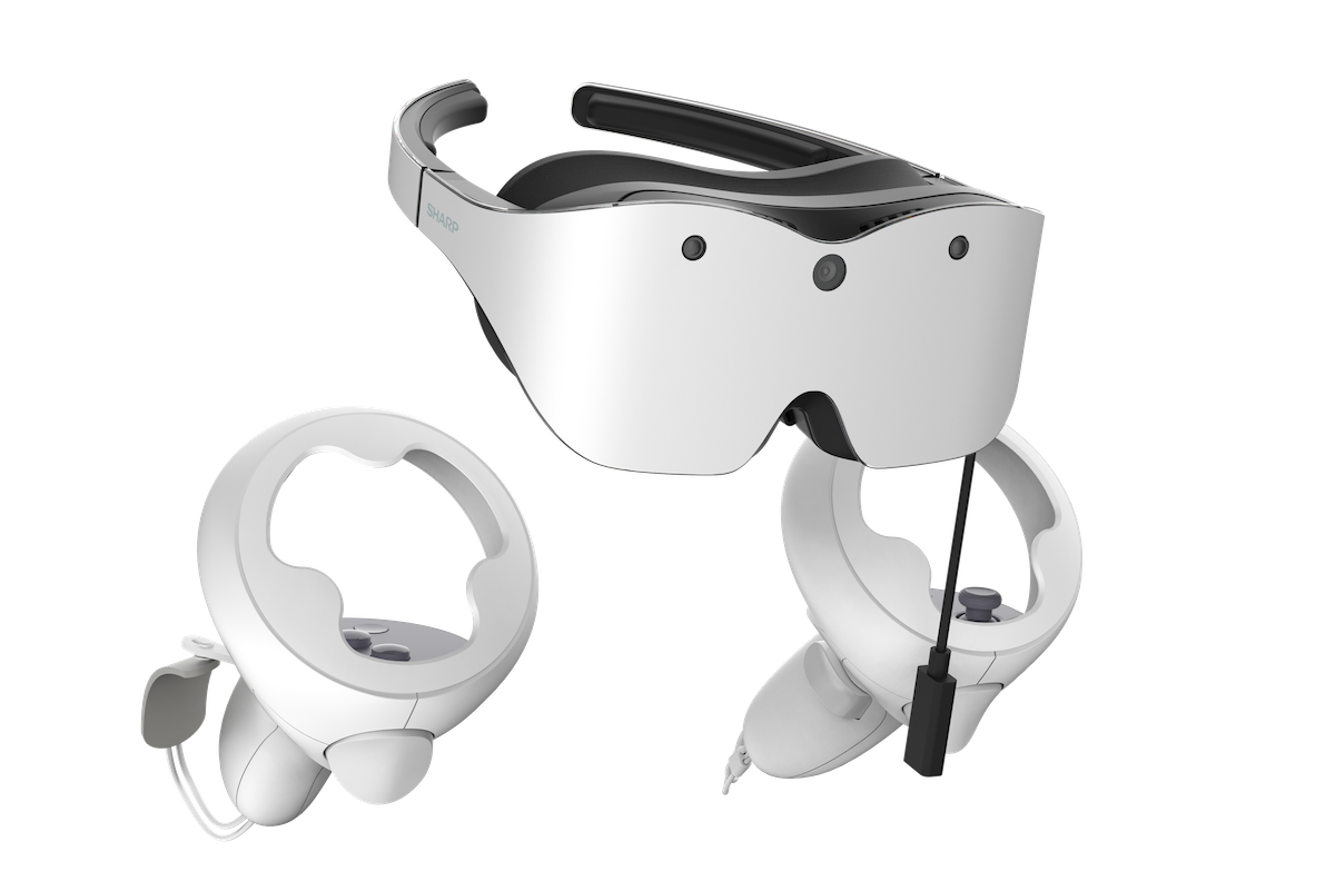 【先行実機体験】シャープの超小型VRグラス『Xrostella VR1』をゲームエイトライターが実機体験！視力調整機能搭載で“裸眼VR”が実現