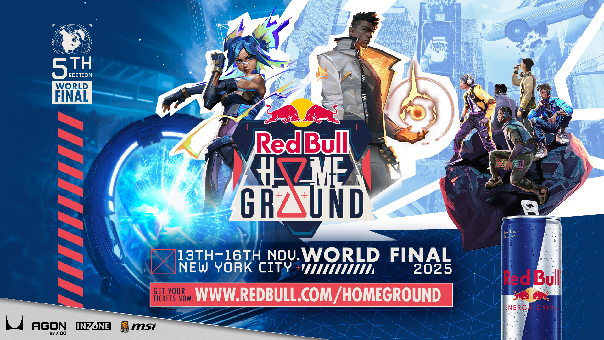 Red Bull Home Ground 2025配信のご案内 ニューヨークで開催のWorld FinalにZETA DIVISION、FENNELが出場