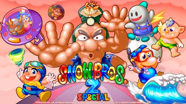 往年の人気アクションアーケードゲームをリメイクした Nintendo Switch™用『SNOW BROS. 2 SPECIAL』パッケージ通常版、限定版を本日、2025年4月24日（木）発売！