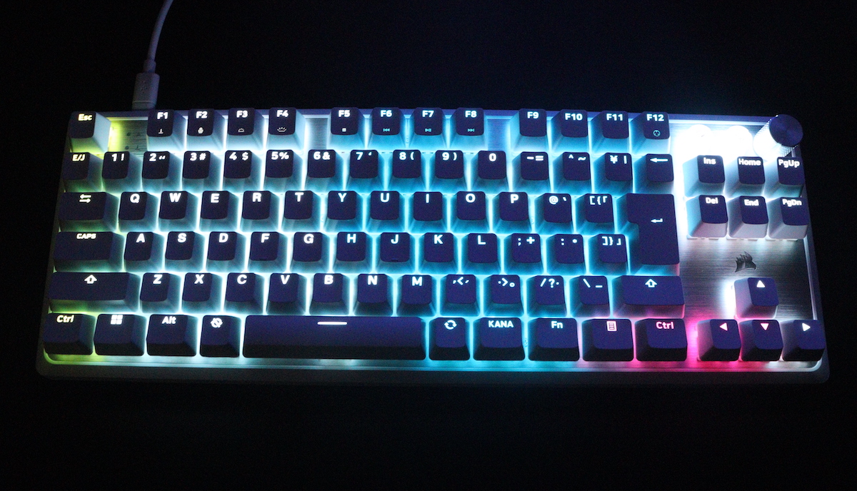 【PR・製品レビュー】待望のテンキーレスキーボードが「CORSAIR（コルセア）」から販売中！高級感あるデザインやFPSに特化した機能をゲームエイトライターが徹底レビュー！