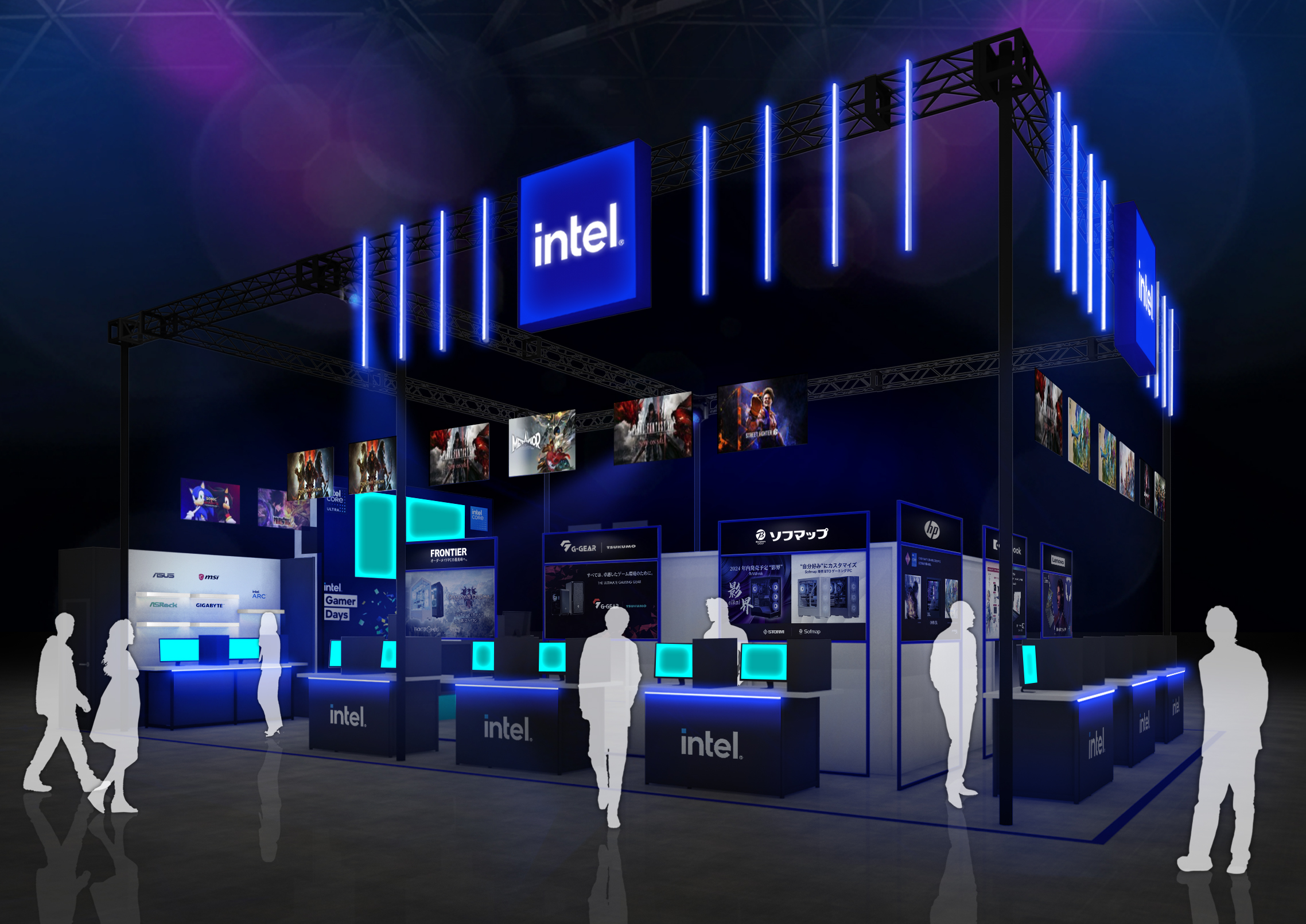【TGS2024】どんなゲームでもサクサク遊べる！「インテル」搭載のゲーミングPCを『TOKYO GAME SHOW 2024』で体験しよう！注目の出展内容をご紹介！
