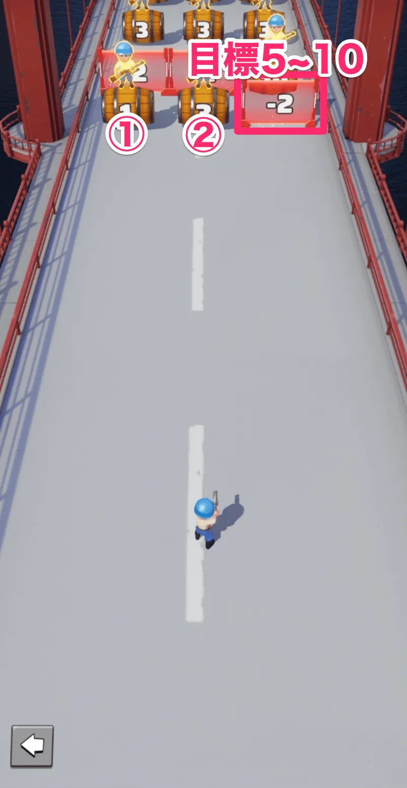 ①