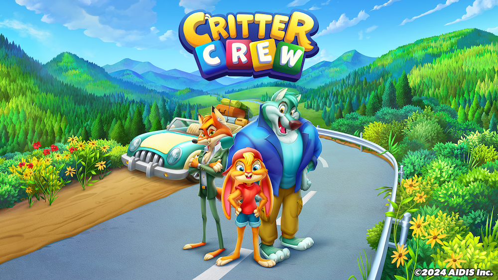 ルビーたちと冒険の旅をする！気軽にいつでもどこでも 爽快マッチ3パズルゲーム『Critter Crew(クリッタークルー)』123カ国9言語で正式リリース！