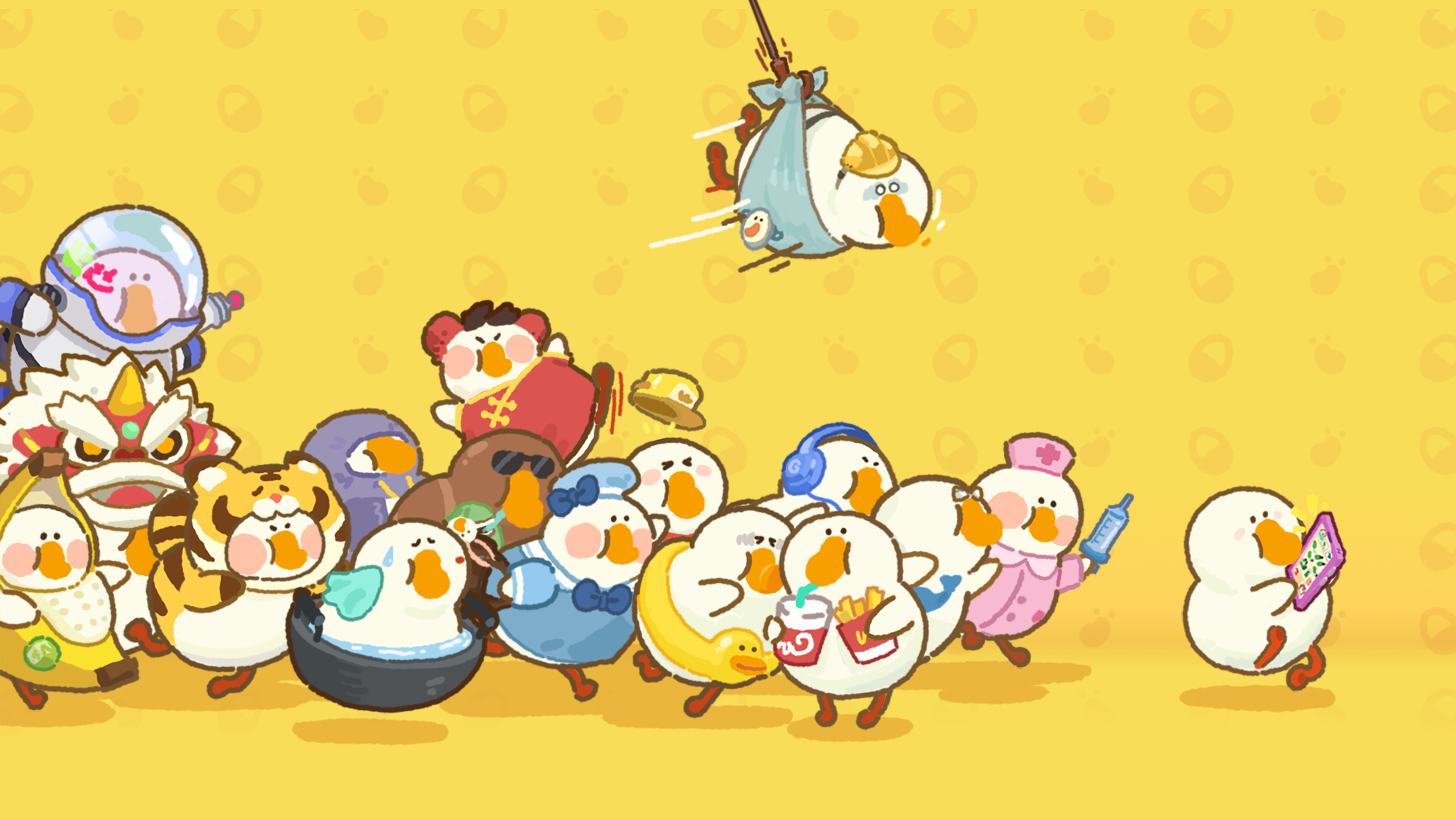 マージパズルゲーム『ぽちゃガチョ!』 両ストアのアプリランキングにて1位を獲得！