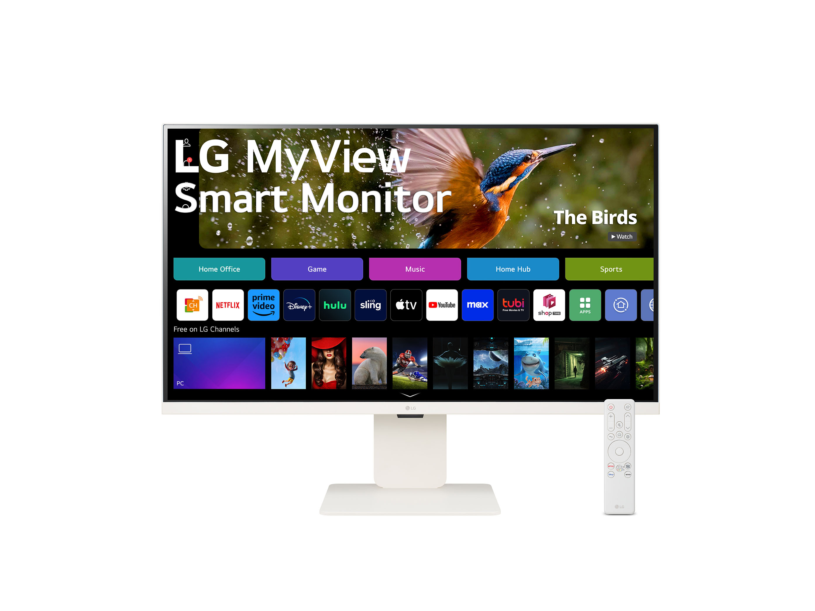 “LG MyView Smart Monitor“としてさらに進化！ 4K IPSパネルでwebOS搭載の「32SR83U-W」を2月中旬より順次発売