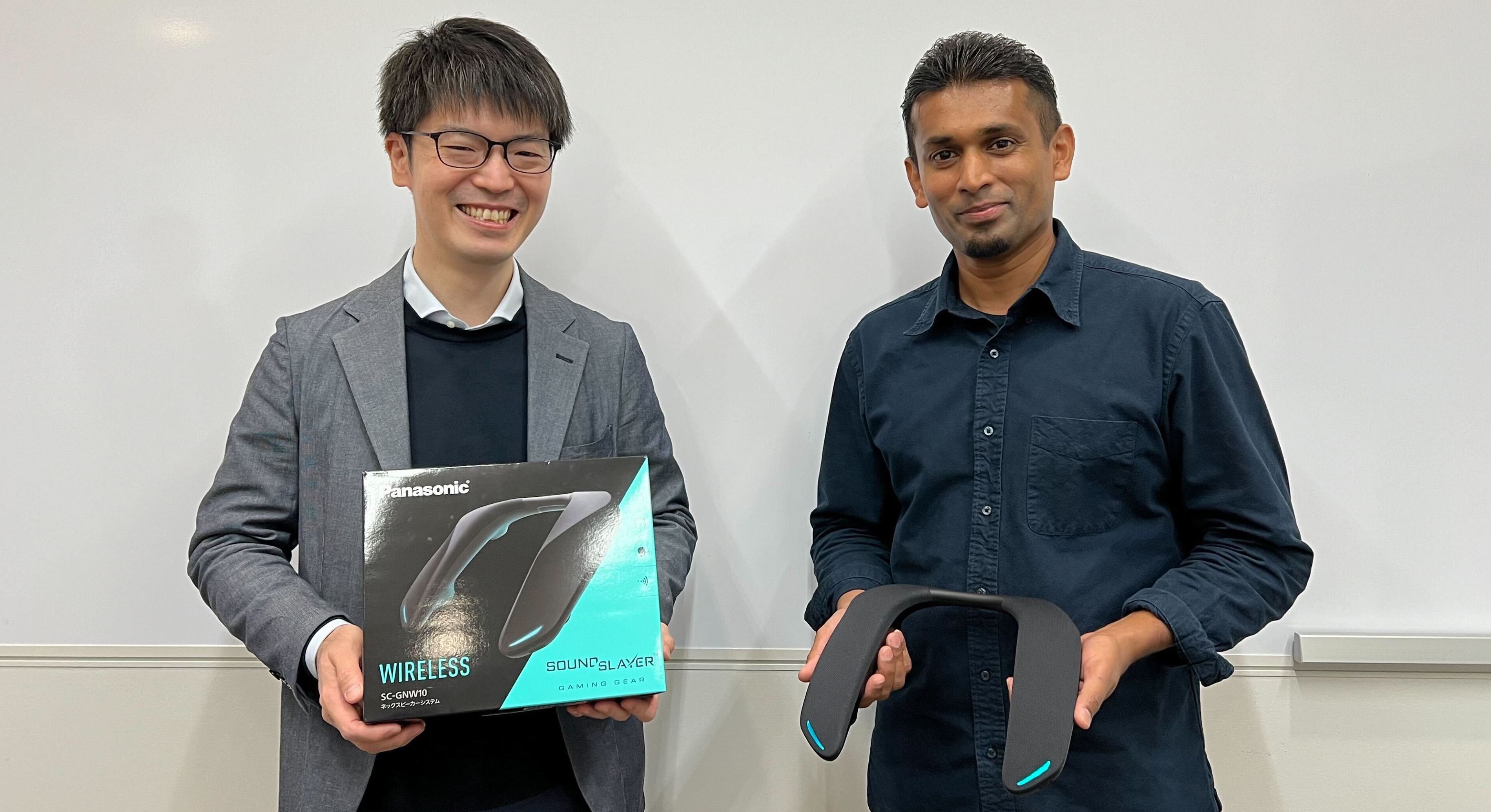 【インタビュー】パナソニックが開発したゲーミングネックスピーカーをゲームエイトライターが体験！不思議な感覚を味わえる新時代のデバイスに驚愕！開発者に直撃インタビューも！