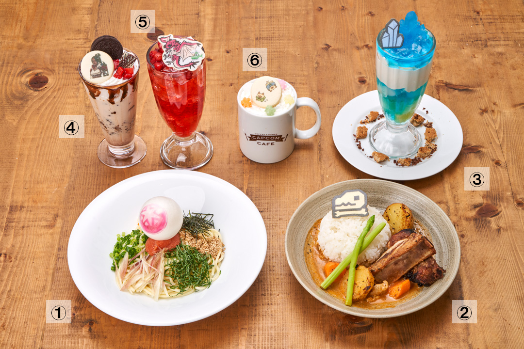 カプコンカフェ 池袋店＆梅田店　『モンスターハンターNow』コラボのメニューを大公開！