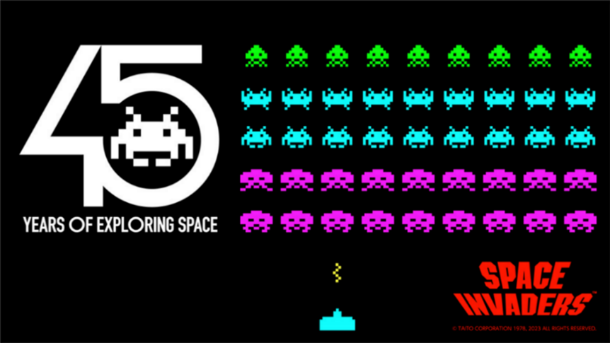 誕生から45年 6月16日は『スペースインベーダーの日』 「最も長く続いているビデオゲームシリーズ」としてギネス世界記録TM認定‼