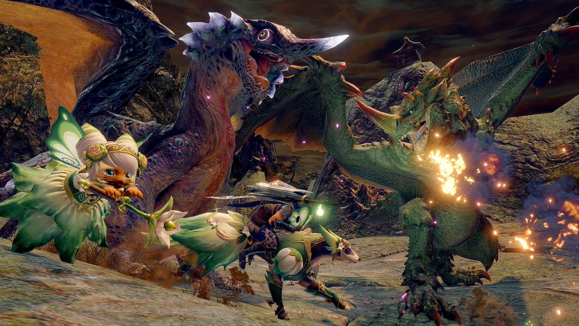『モンスターハンターライズ：サンブレイク』より、２つのイベントクエスト「オトモにキュートな衣装を！」と「卵と白兎で豊穣願い」が配信開始