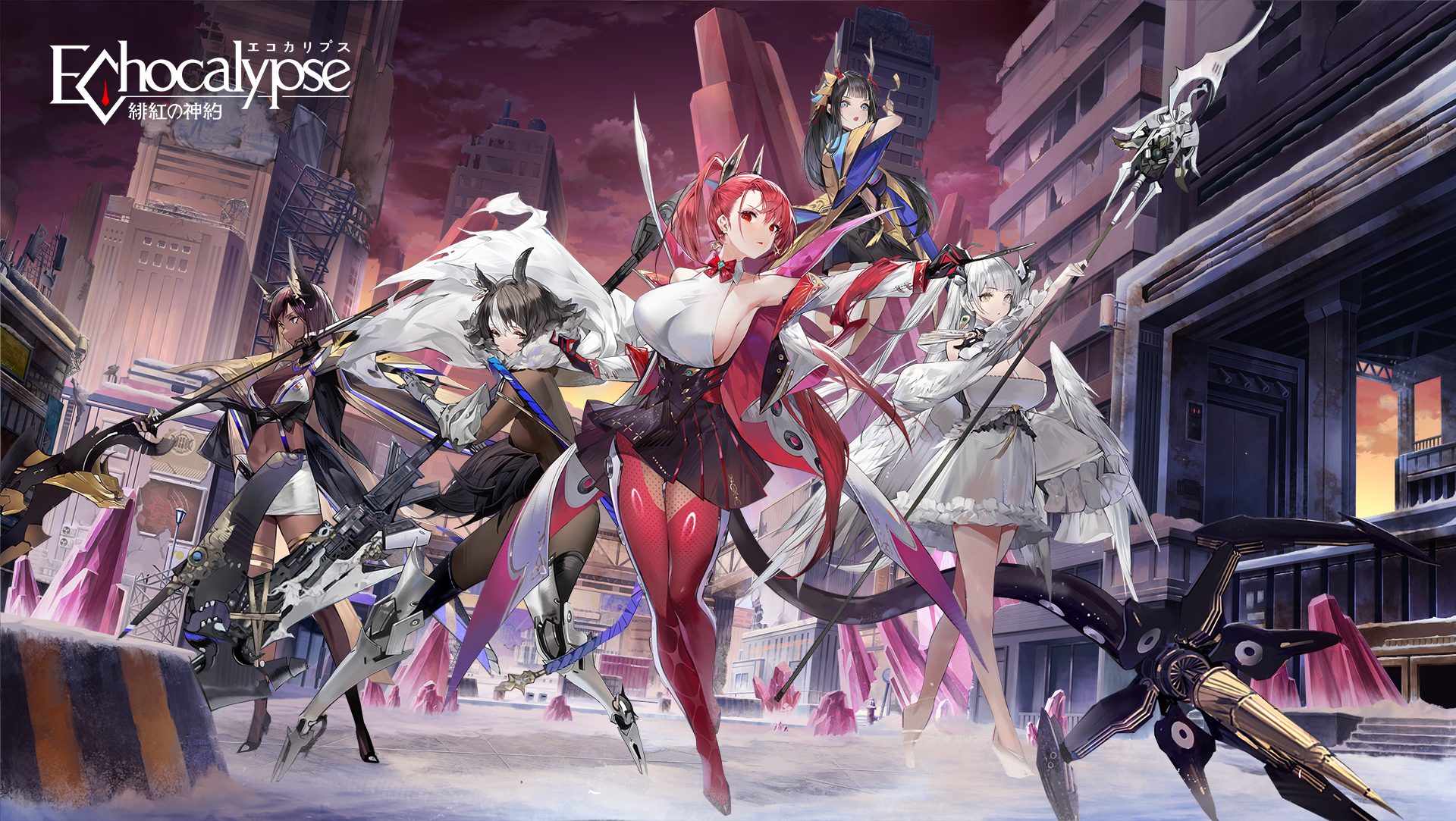 『Echocalypse  -緋紅の神約-』バレンタイン特別企画情報公開、たくさんのかわいいケモノ娘が登場するエコデートwebイベントおよびバレンタイン特別生放送開催決定！さらにバレンタインチョコプレゼント！