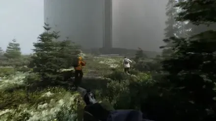 霧に覆われた世界の探索