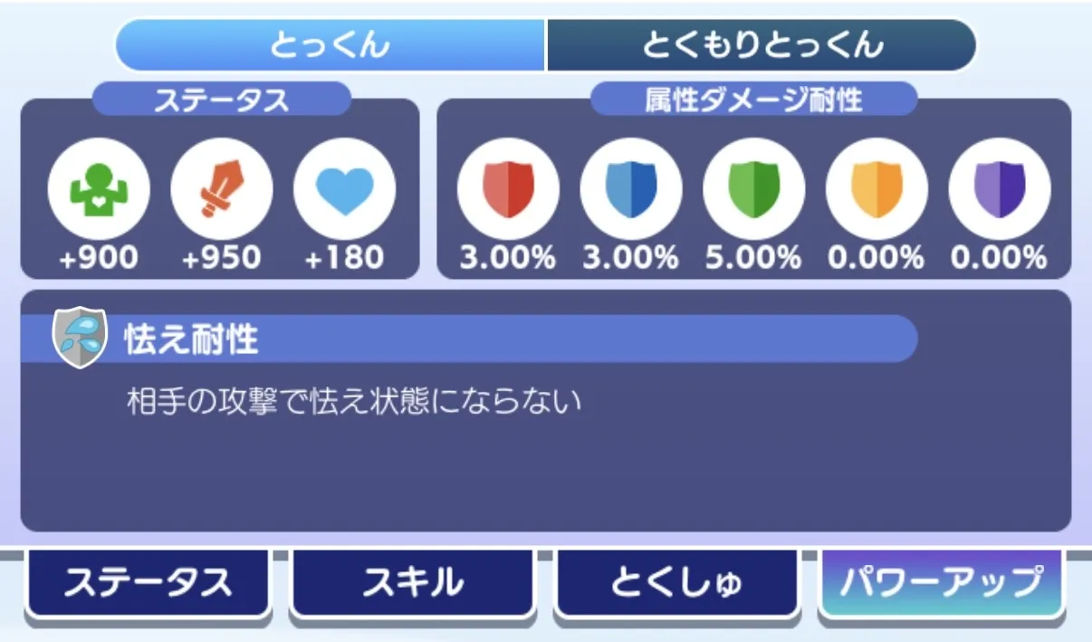 「怯え」耐性