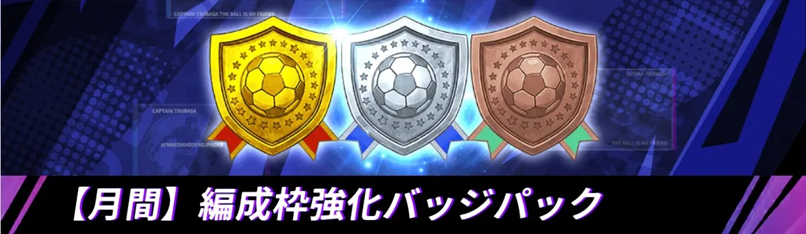 編成枠強化バッジパックから入手