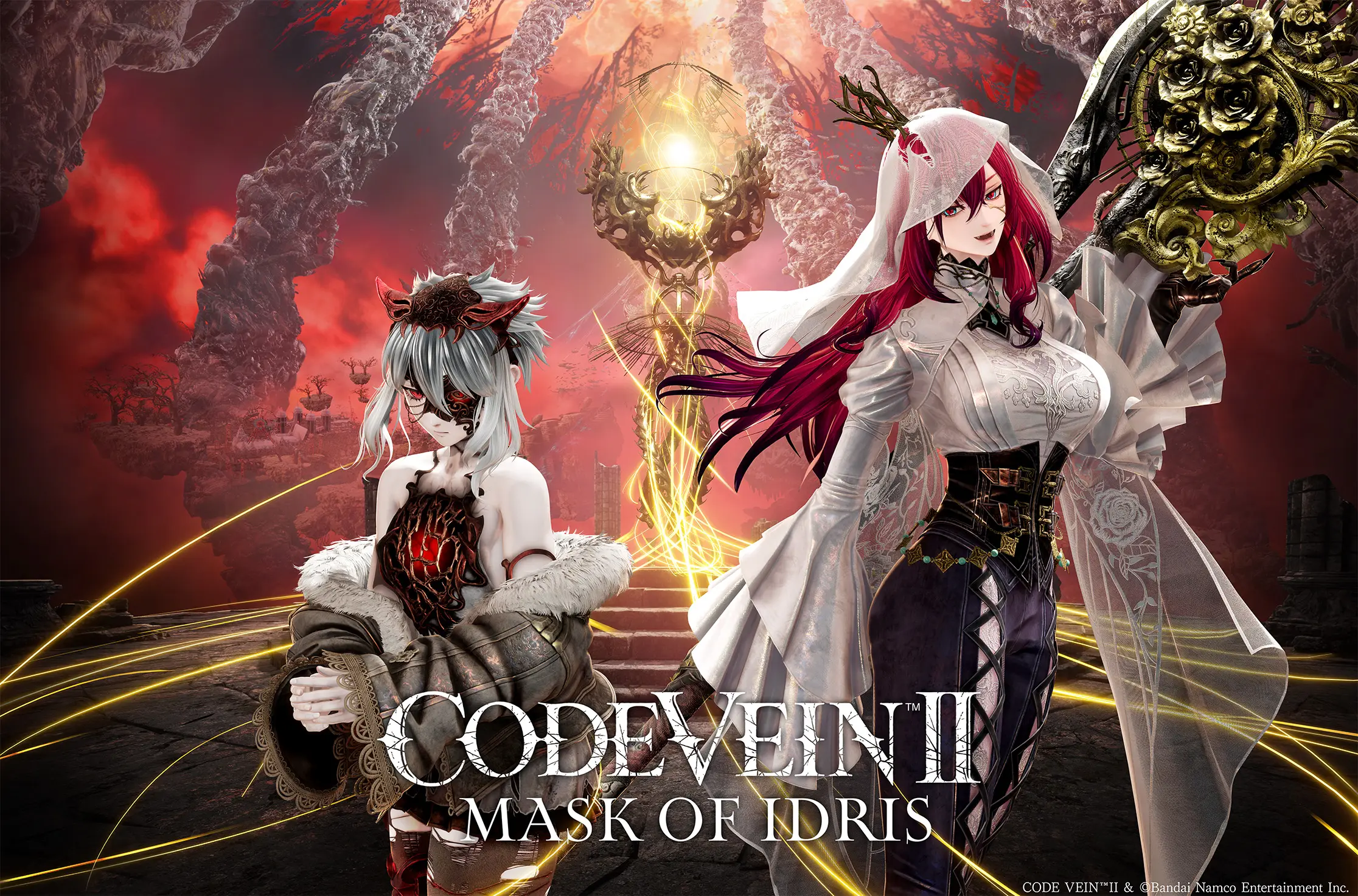 ドラマティック探索アクションRPG『CODE VEIN II』 拡張DLC「Mask of Idris」の情報を公開!新キャラクターや無料アップデート情報も!