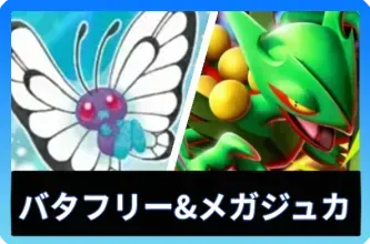 バタフリー＆メガジュカインexデッキ