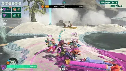 4人でレイダースをプレイする
