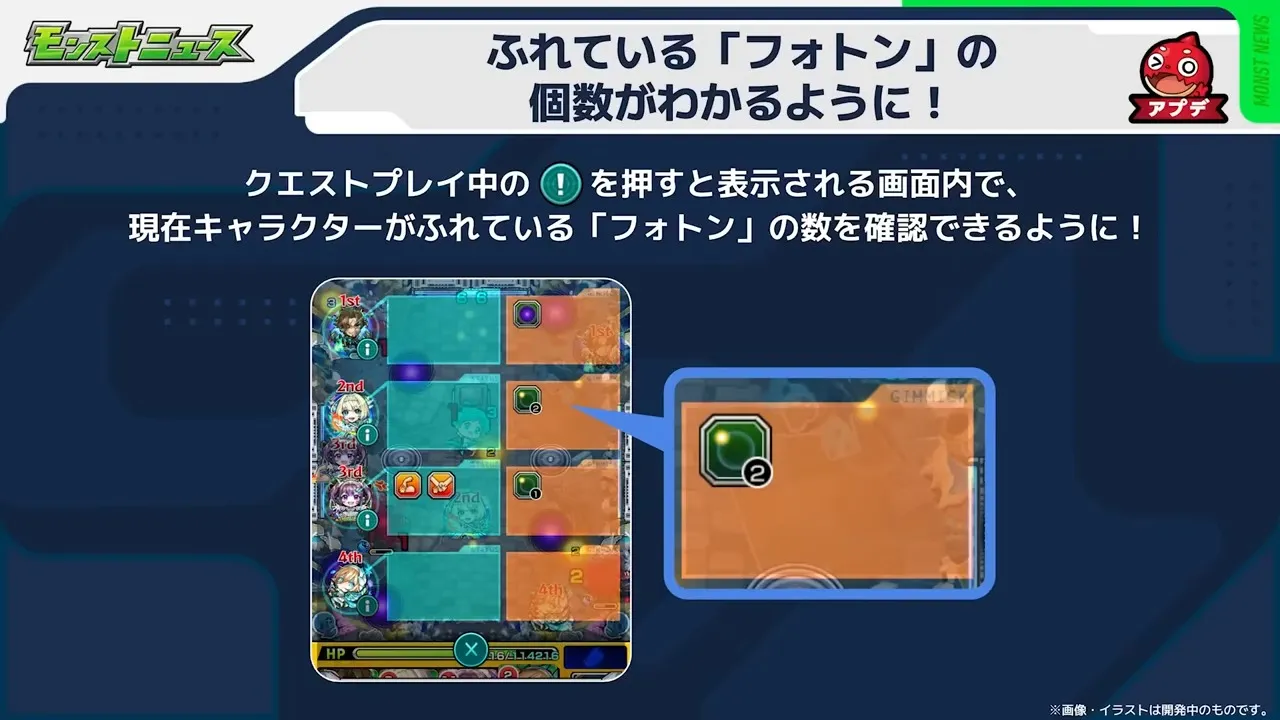 フォトンの個数
