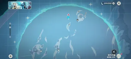 遊月の海