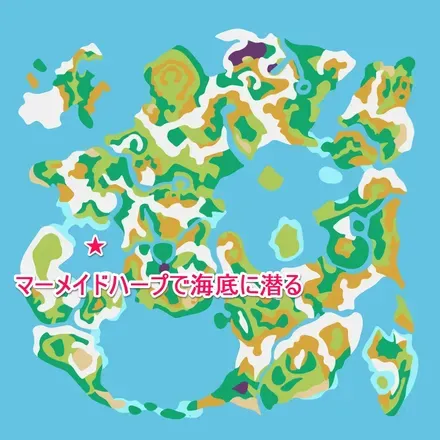 小さなメダル47のマップ
