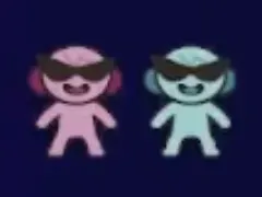 ピンクちゃん＆アオくん