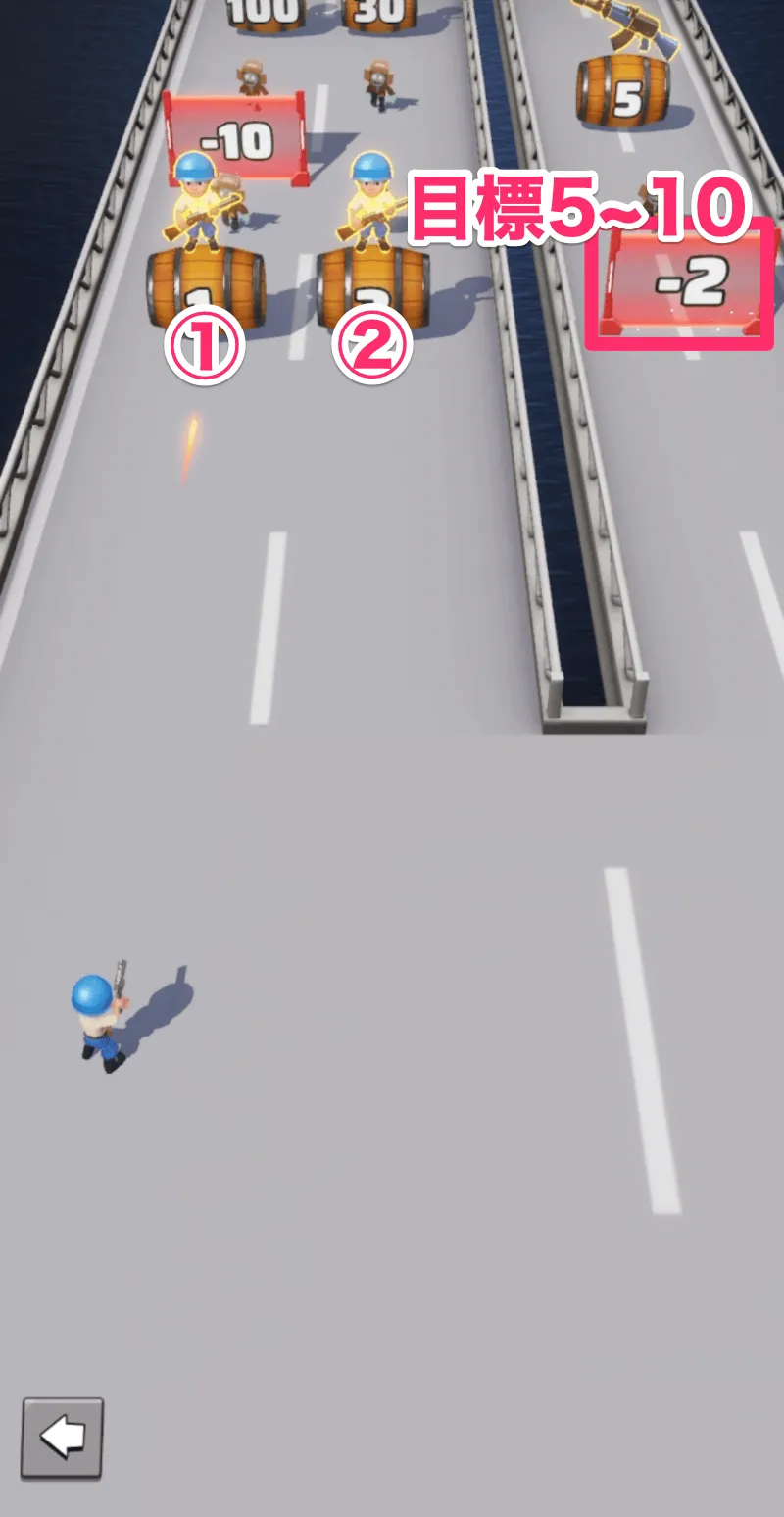 ①