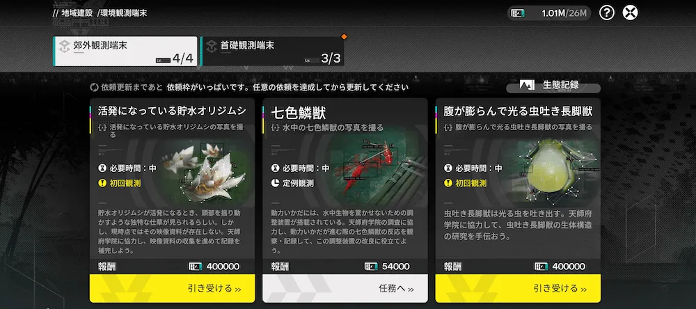 環境観測