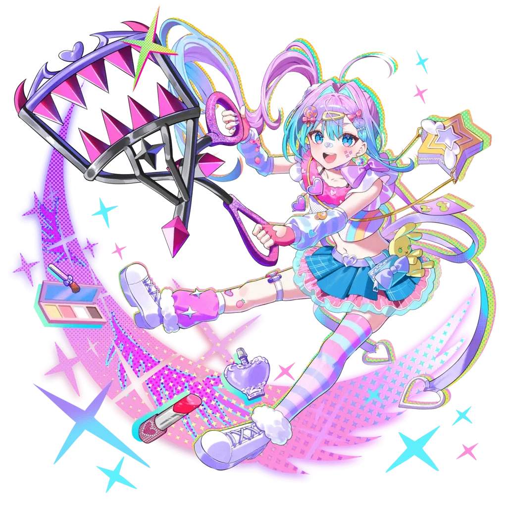 オセロニアの［カラフル☆メイク］デコラの画像