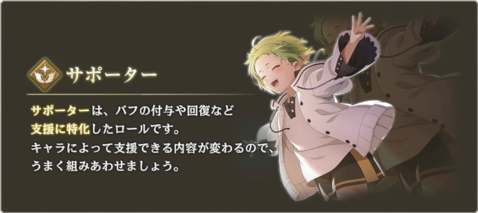サポーター解説