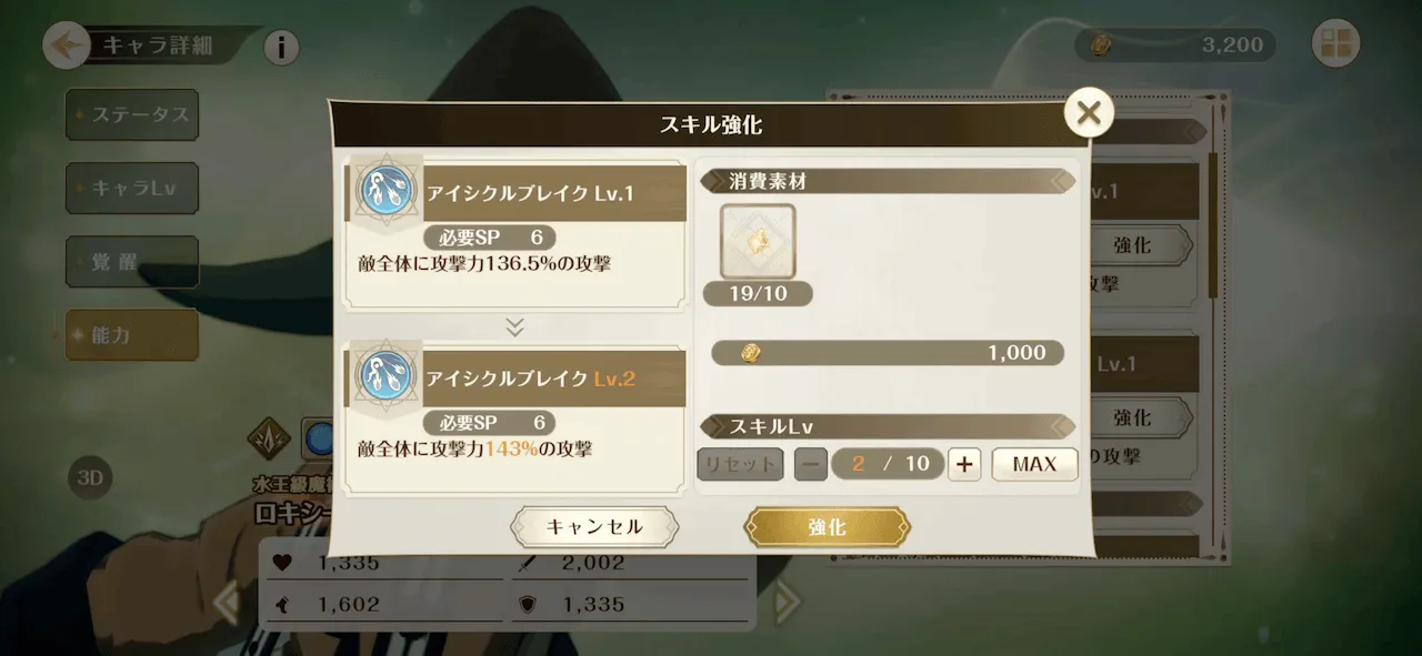 スキルレベル