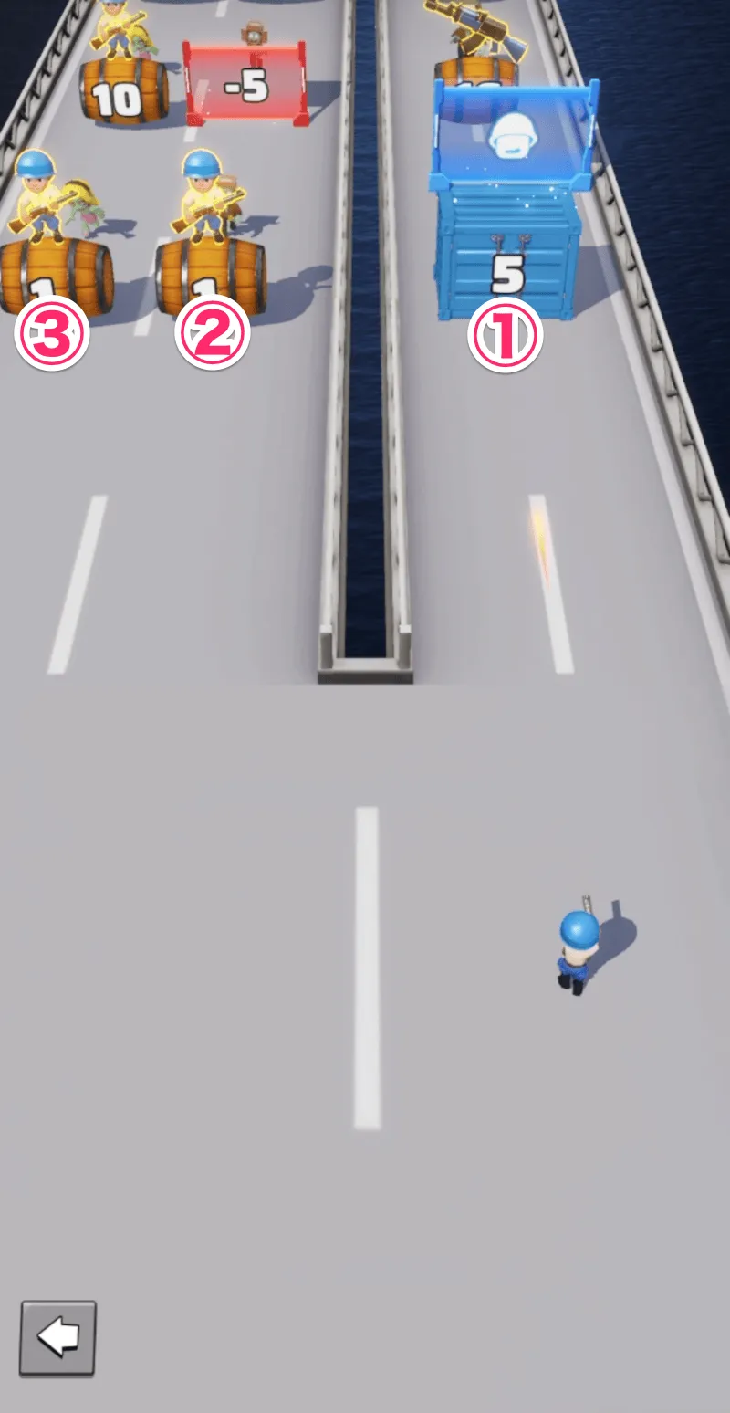 ①