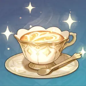 お茶会のプレリュード・ラテアート画像