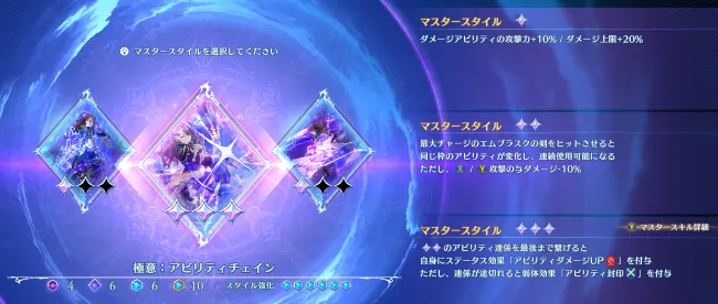 真髄:極意:アビリティチェイン