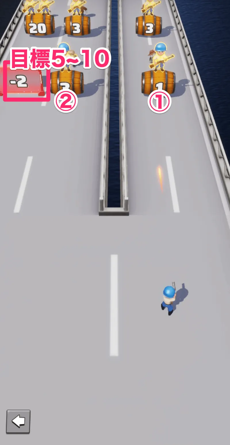 ①