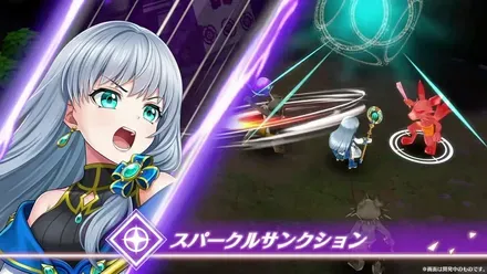 「白猫」のキャラが登場するアクションゲーム