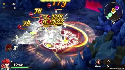 「白猫」のキャラが登場するアクションゲーム