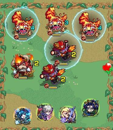 モンスト 火車極攻略1