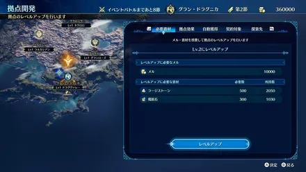 拠点を奪い合う戦略パート