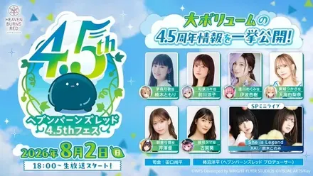4.5周年の情報まとめ