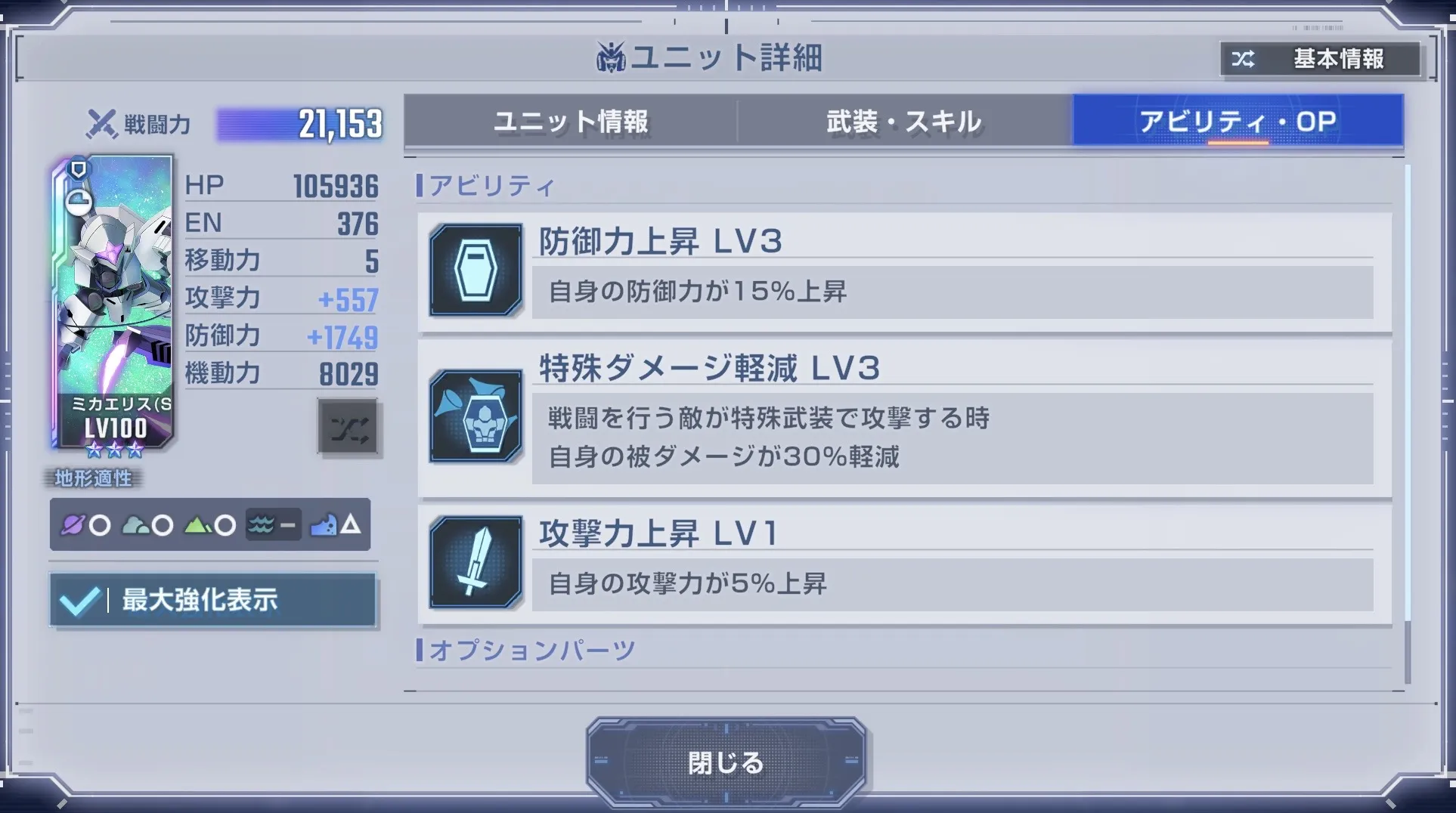 特別強力なアビリティも持ち合わせていない