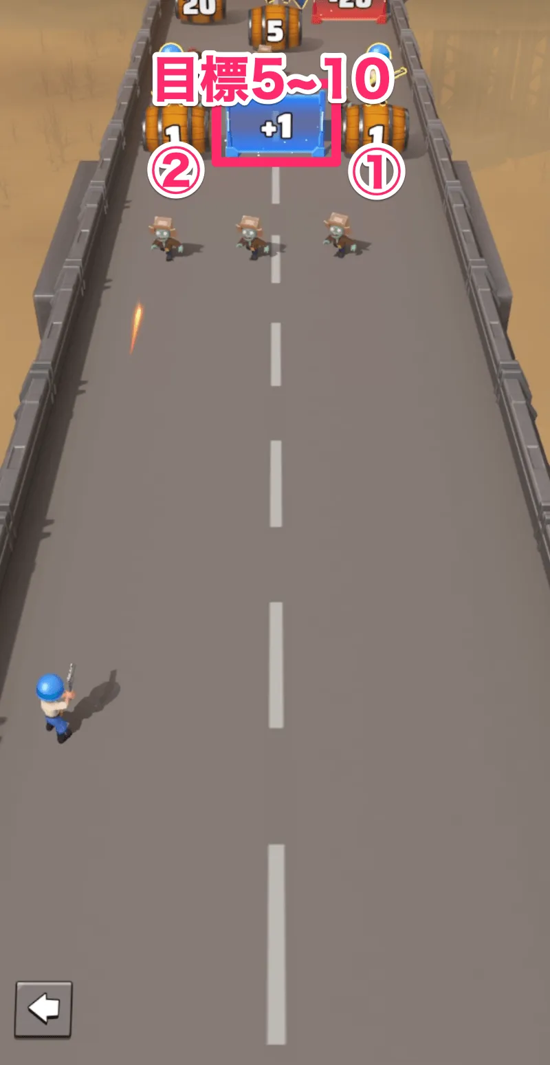 ①