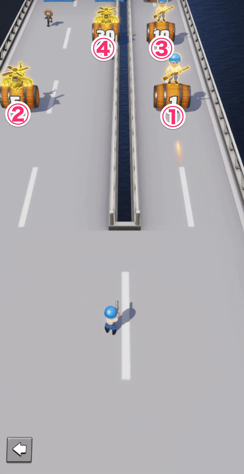 ①