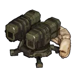 設置型ミサイルランチャー画像