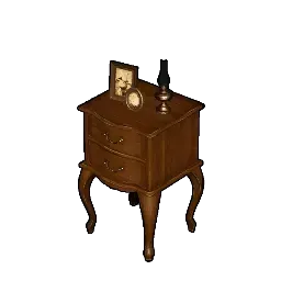 アンティークなサイドチェスト画像