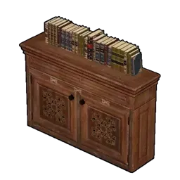 アンティークなキャビネット画像