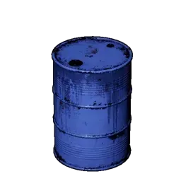 青色のドラム缶画像